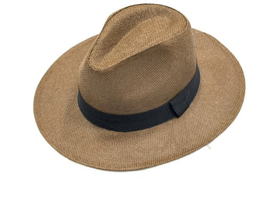 Panama Style Hat - Tan