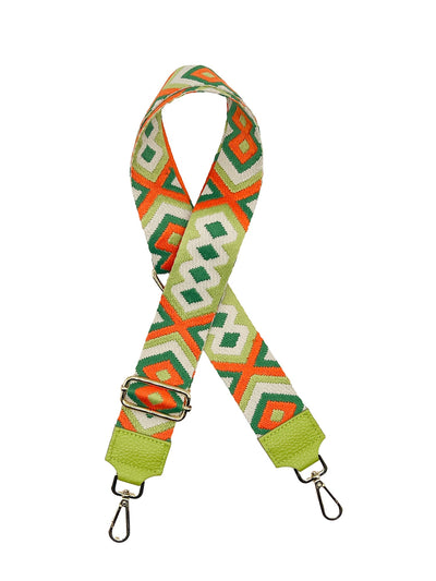 Acid Green / Orange bag strap