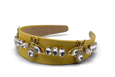 Art No. 5009 - Yellow Hairband With Embellishments