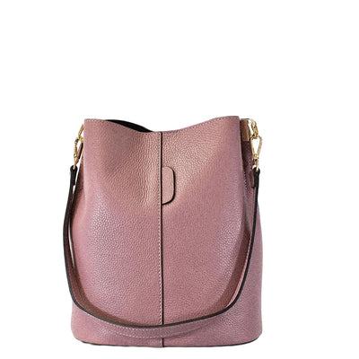 Belle Bucket Bag - Dusky Pink