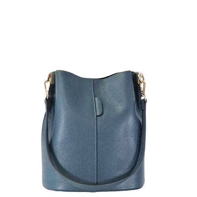 Belle Bucket Bag - Petroleum Blue
