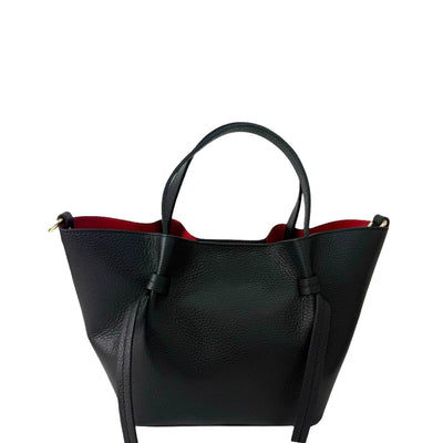 Greta Small Tote Bag - Black