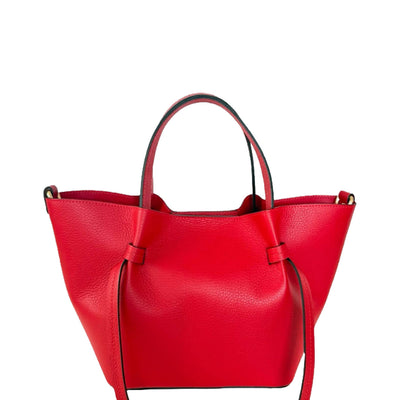 Greta Small Tote Bag - Red
