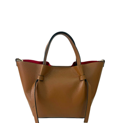 Greta Small Tote Bag - Tan