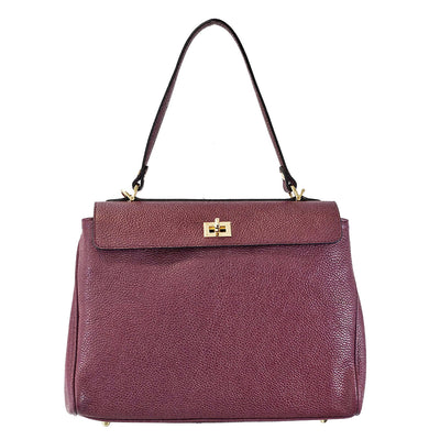 Large Greta Bag - Burgundy