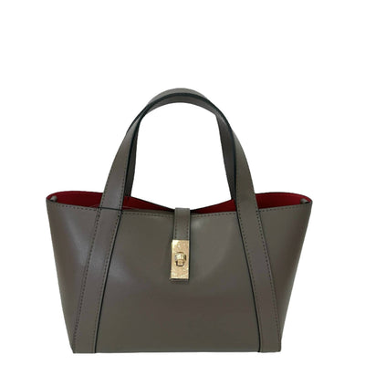 Mila Small Shopper Bag - Dark Grey