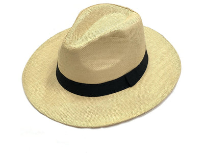 Panama Style Hat - Beige