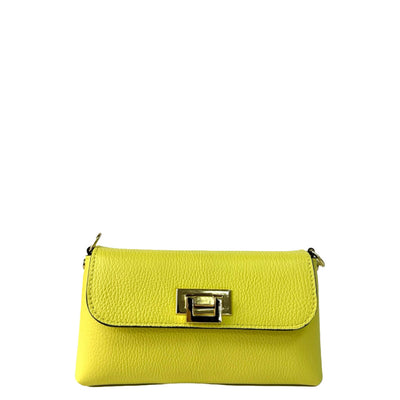 Pia Small Clutch / Crossbody Bag - Yellow