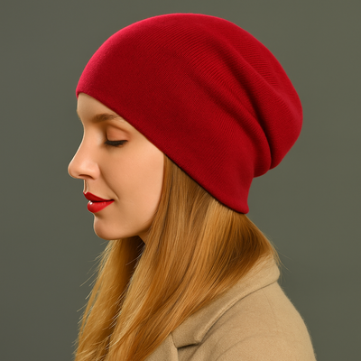 Red Beanie hat