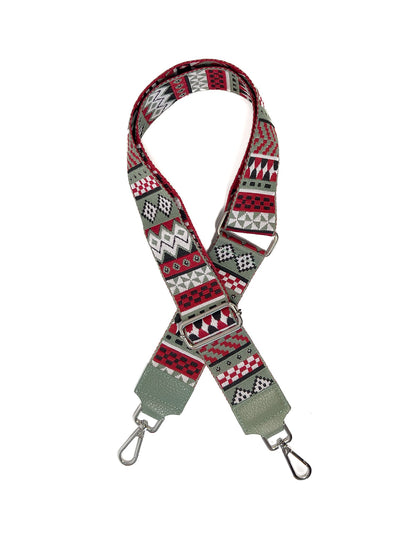 Red / Blue bag strap