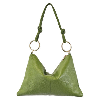 Selma Soft Shoulder Bag - Green