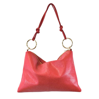 Selma Soft Shoulder Bag - Red