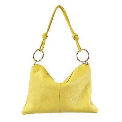 Selma Soft Shoulder Bag - Yellow