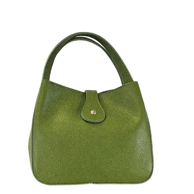 Serene Handbag - Apple Green