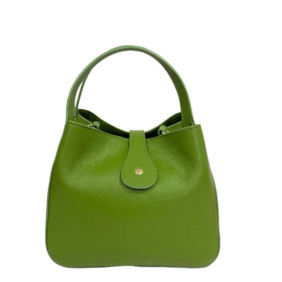 Serene Handbag - Apple Green