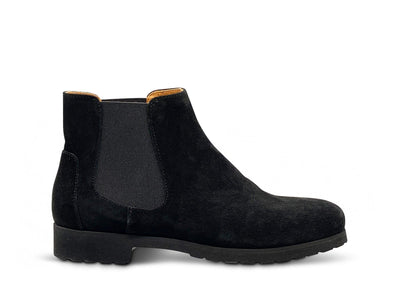 Black Suede Ankle Boots 1