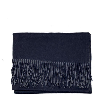 Lg. Slate / Grey Cashmere Scarf