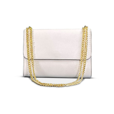Lily Chain Bag - White