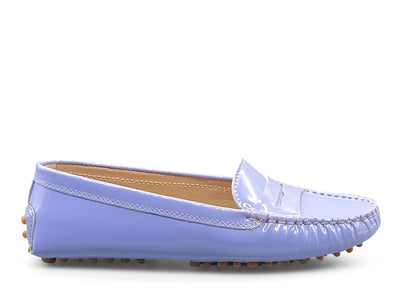 Patent Blue Loafer