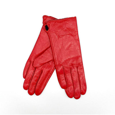 Red Leather Gloves